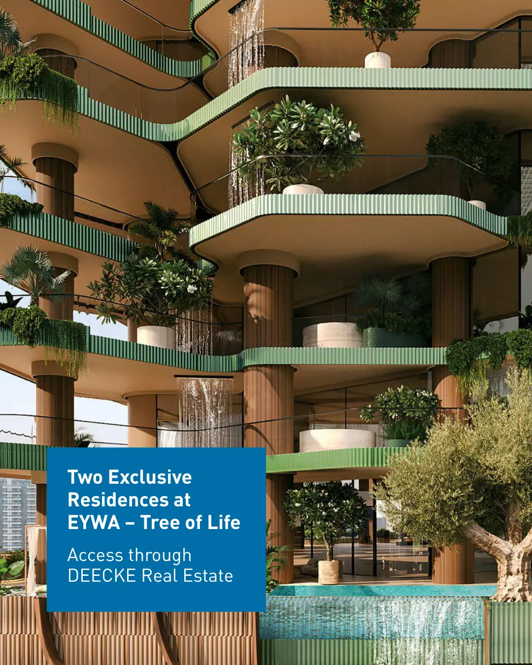 Two exclusive residences at Eywa, Carousel, Real Estate
